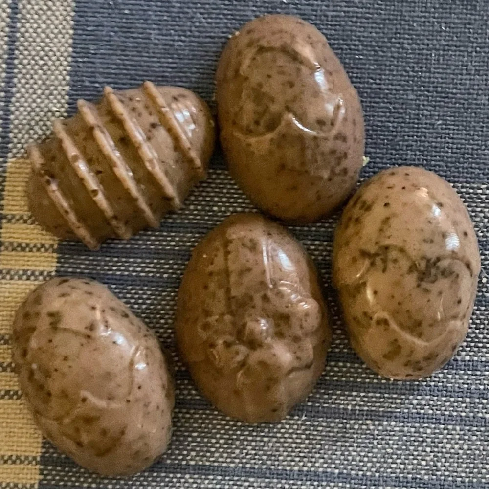 New Organic White Chocolate Easter Bunny Caramel Cadbury Egg Mini Soaps - VBG